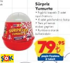 GOKİDY SÜRPRİZ YUMURTA OYUNCAK